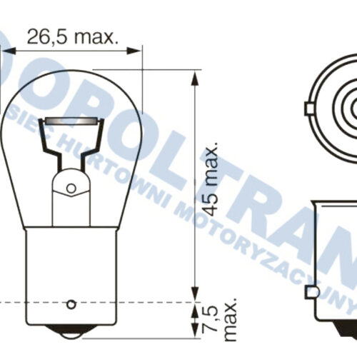 Glühlampe 24v/21w Bosch