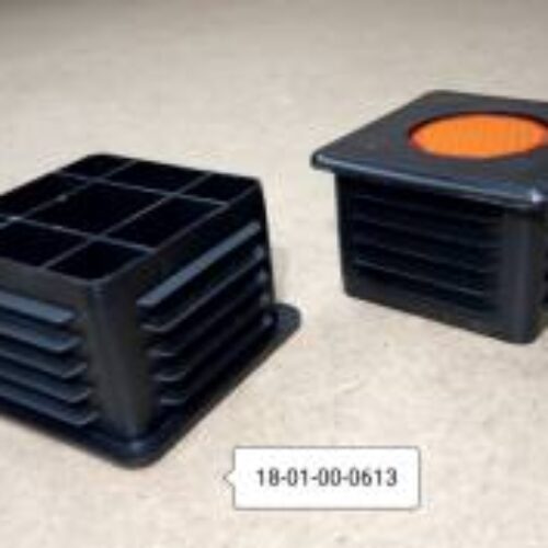 Endkappe für Unterfahrschutz Endkappe 100x100x3mm